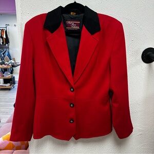 Vintage Red River Collection by Pioneer Wear wool western blazer